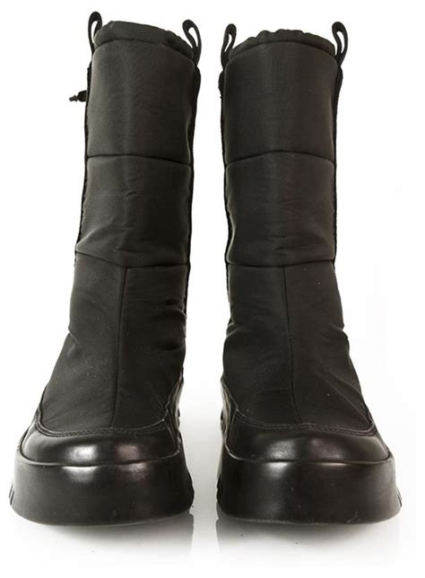 prada men's snow boots|Prada rossa boots.